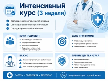 Реабилитация за 21 день в Ревде